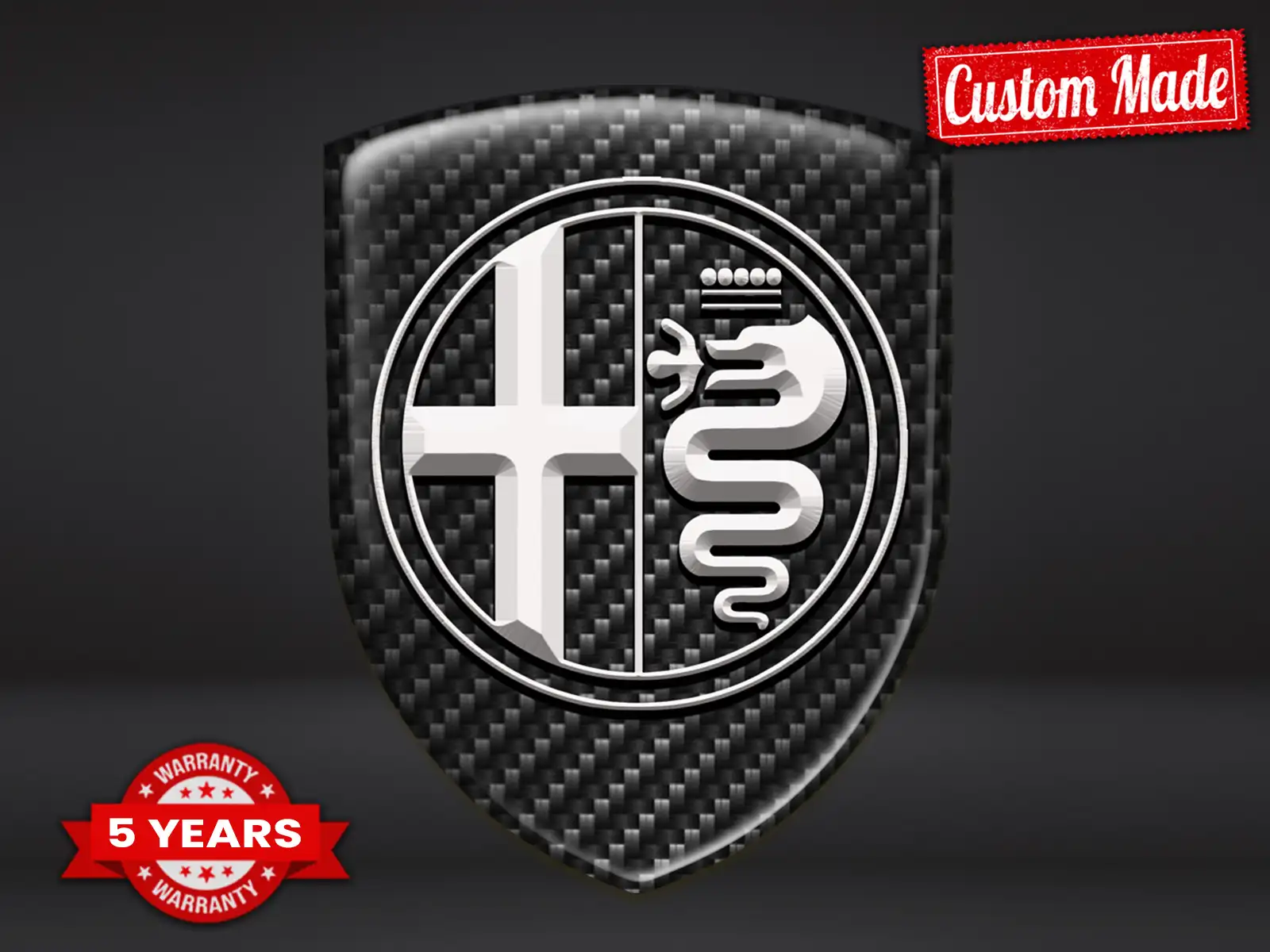 Alfa Romeo Autoaufkleber Edition Hochwertig Design